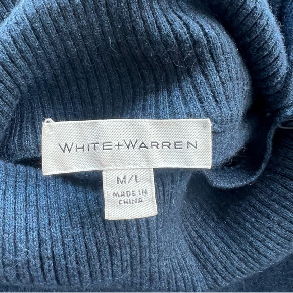 100% Cashmere! White + Warren - Picture 5 of 8